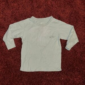 Kids Long Sleeve Tee - Soft Blue